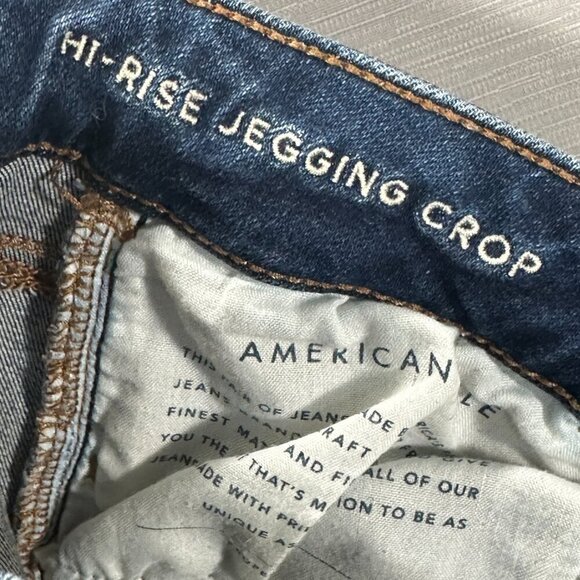 American Eagle Outfitters Jeans Womens 6 High Rise Jegging Cotton Stretch Pocket - Picture 13 of 14